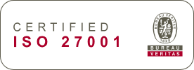 Certified ISO 27001